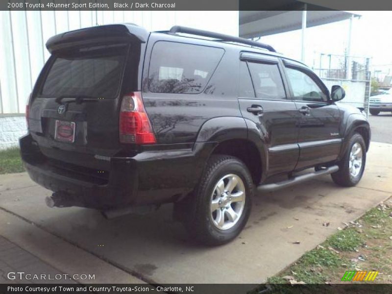 Black / Dark Charcoal 2008 Toyota 4Runner Sport Edition