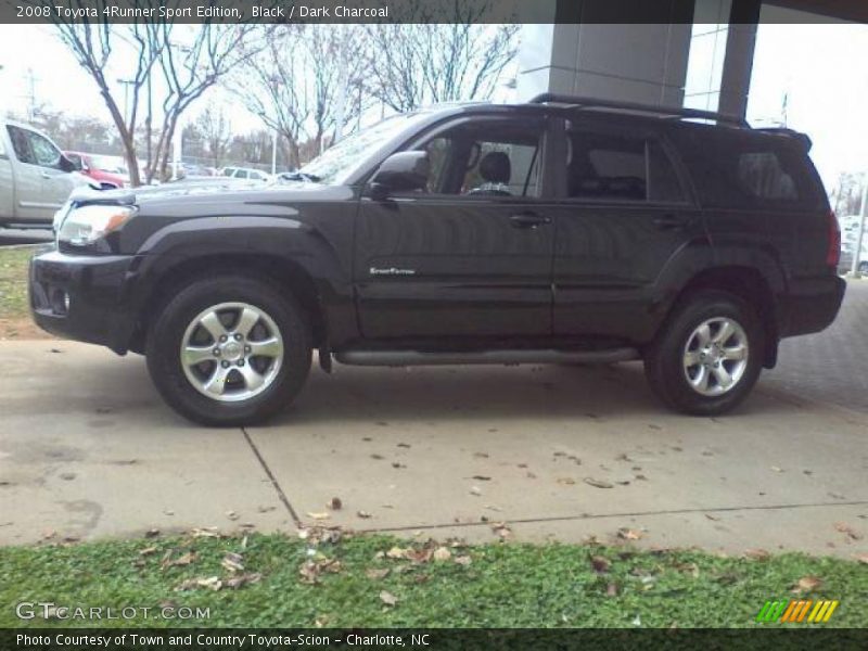 Black / Dark Charcoal 2008 Toyota 4Runner Sport Edition