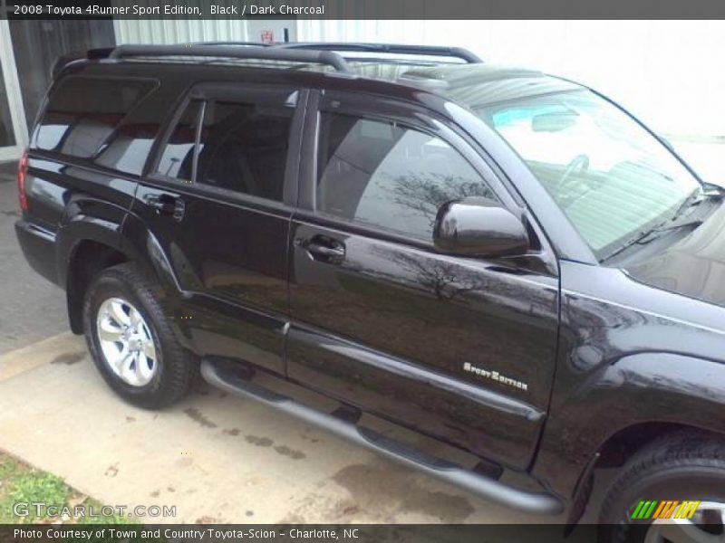 Black / Dark Charcoal 2008 Toyota 4Runner Sport Edition