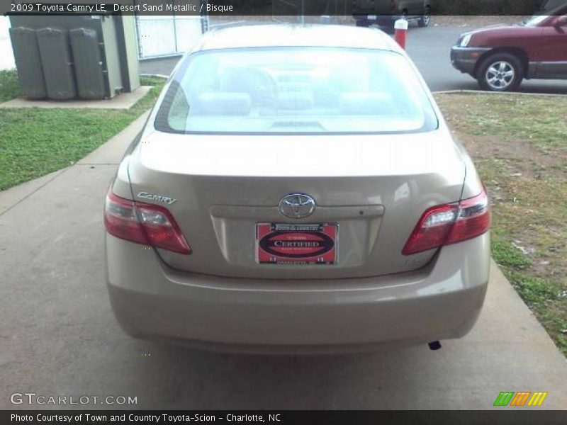 Desert Sand Metallic / Bisque 2009 Toyota Camry LE
