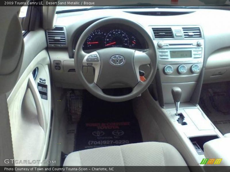 Desert Sand Metallic / Bisque 2009 Toyota Camry LE