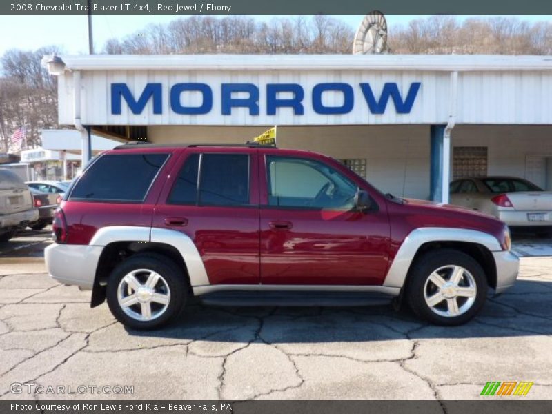 Red Jewel / Ebony 2008 Chevrolet TrailBlazer LT 4x4