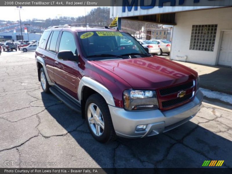 Red Jewel / Ebony 2008 Chevrolet TrailBlazer LT 4x4