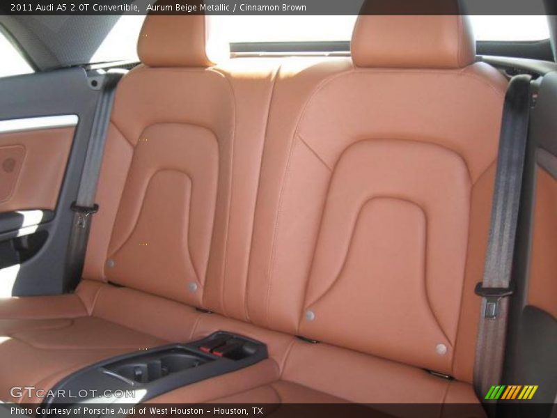  2011 A5 2.0T Convertible Cinnamon Brown Interior