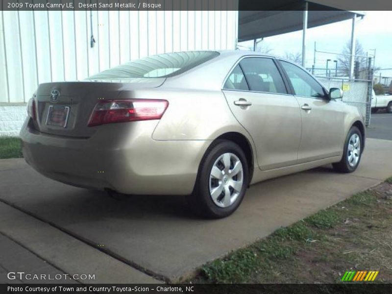 Desert Sand Metallic / Bisque 2009 Toyota Camry LE