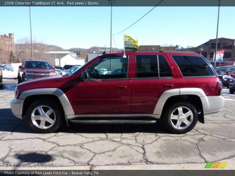 Red Jewel / Ebony 2008 Chevrolet TrailBlazer LT 4x4