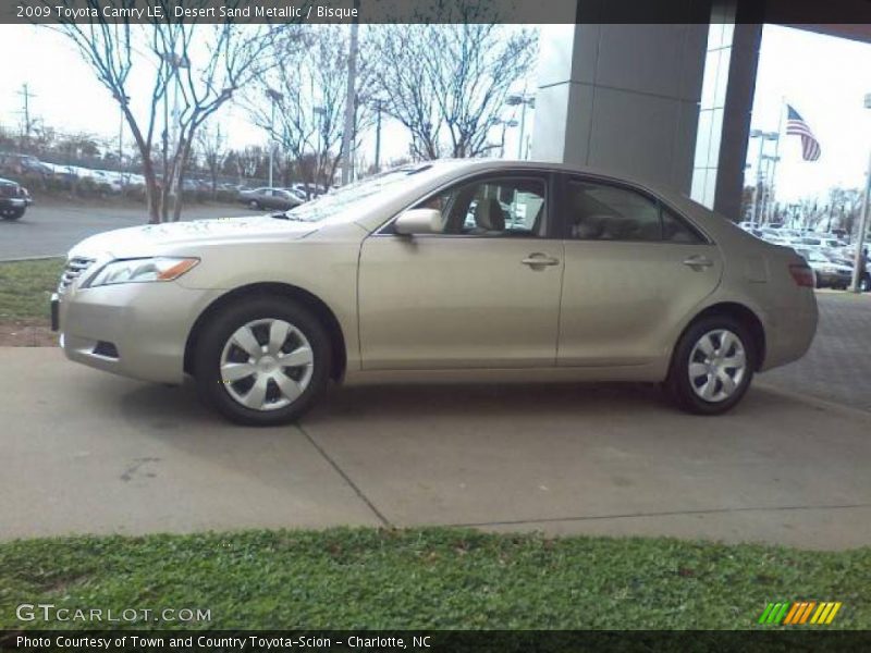 Desert Sand Metallic / Bisque 2009 Toyota Camry LE