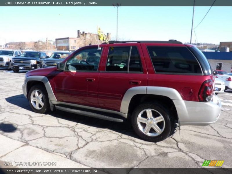 Red Jewel / Ebony 2008 Chevrolet TrailBlazer LT 4x4