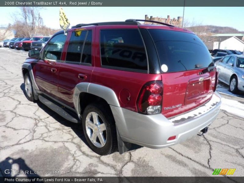 Red Jewel / Ebony 2008 Chevrolet TrailBlazer LT 4x4