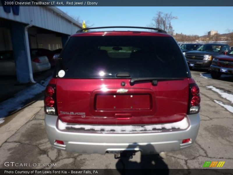 Red Jewel / Ebony 2008 Chevrolet TrailBlazer LT 4x4