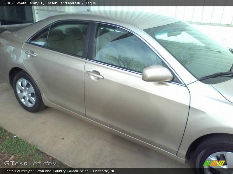 Desert Sand Metallic / Bisque 2009 Toyota Camry LE