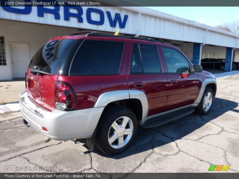 Red Jewel / Ebony 2008 Chevrolet TrailBlazer LT 4x4
