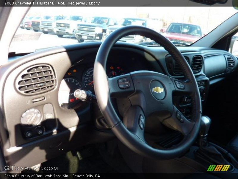 Red Jewel / Ebony 2008 Chevrolet TrailBlazer LT 4x4