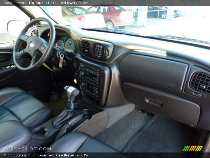 Red Jewel / Ebony 2008 Chevrolet TrailBlazer LT 4x4