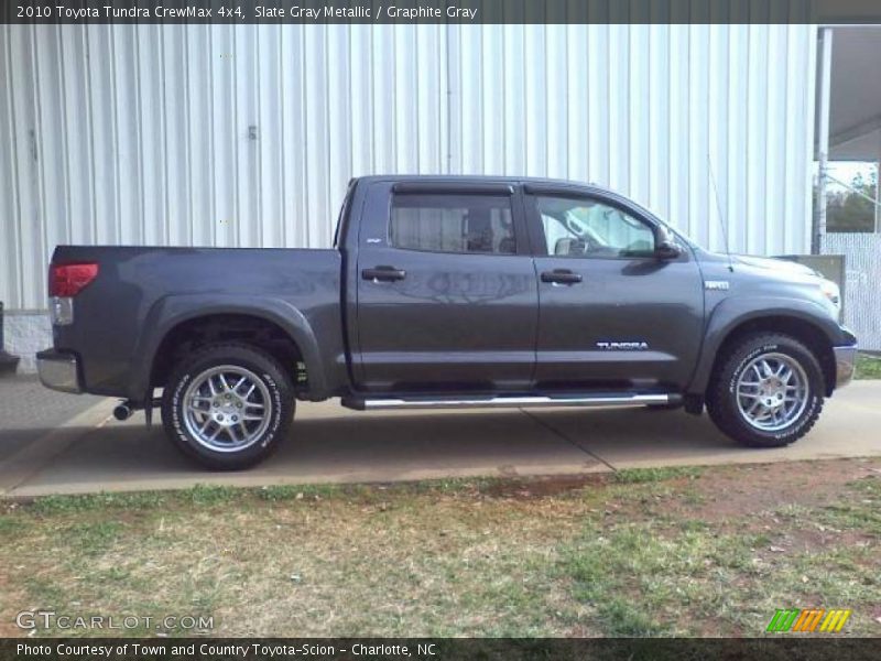 Slate Gray Metallic / Graphite Gray 2010 Toyota Tundra CrewMax 4x4