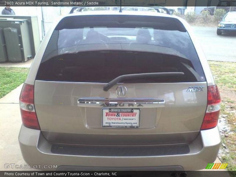 Sandstone Metallic / Saddle 2003 Acura MDX Touring