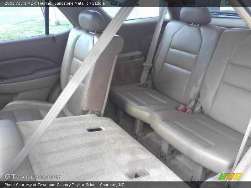 Sandstone Metallic / Saddle 2003 Acura MDX Touring