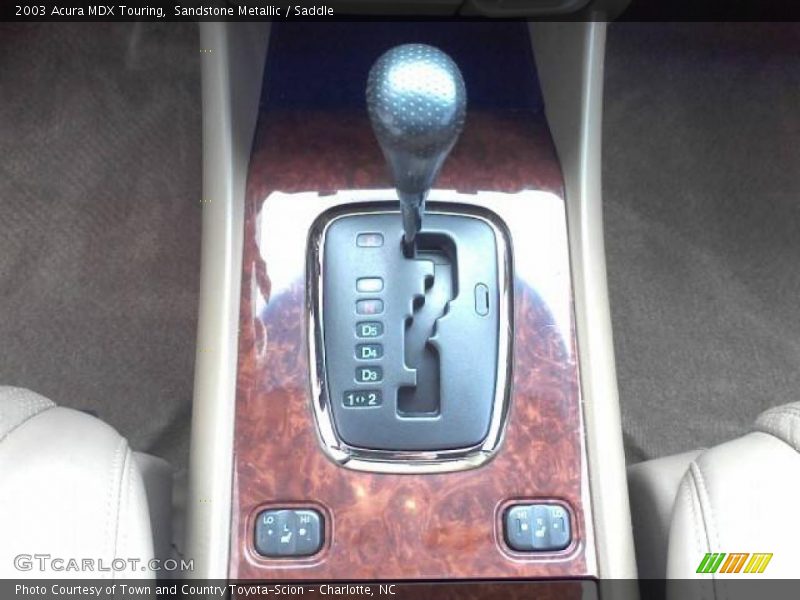 Sandstone Metallic / Saddle 2003 Acura MDX Touring