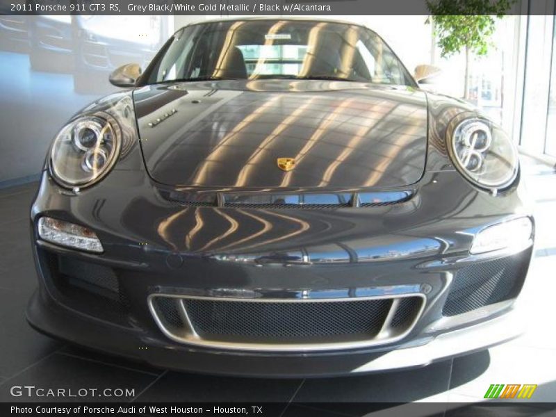 Grey Black/White Gold Metallic / Black w/Alcantara 2011 Porsche 911 GT3 RS