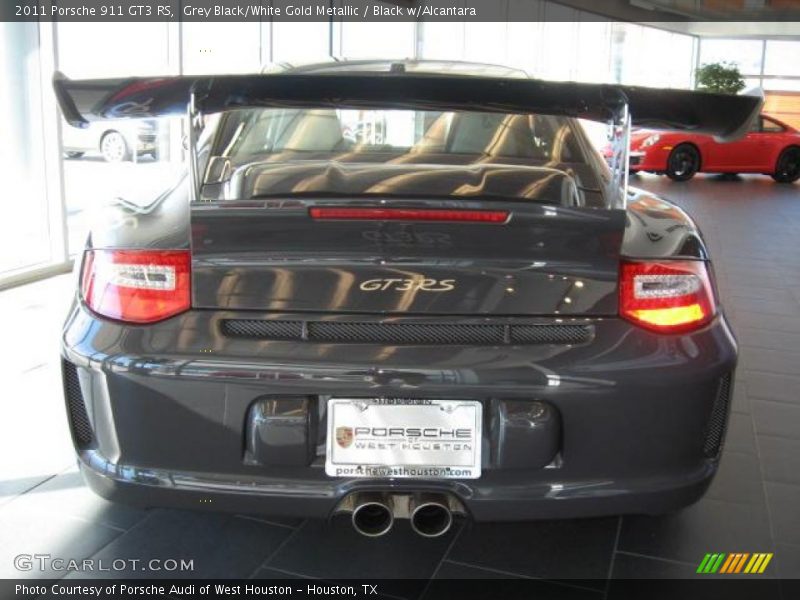 Grey Black/White Gold Metallic / Black w/Alcantara 2011 Porsche 911 GT3 RS