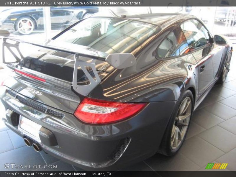 Grey Black/White Gold Metallic / Black w/Alcantara 2011 Porsche 911 GT3 RS