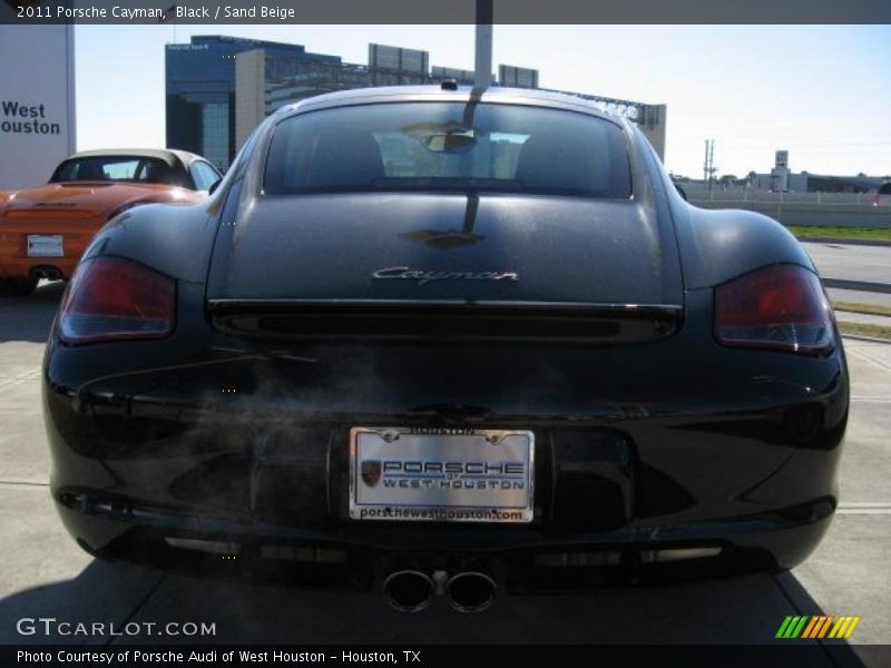 Black / Sand Beige 2011 Porsche Cayman