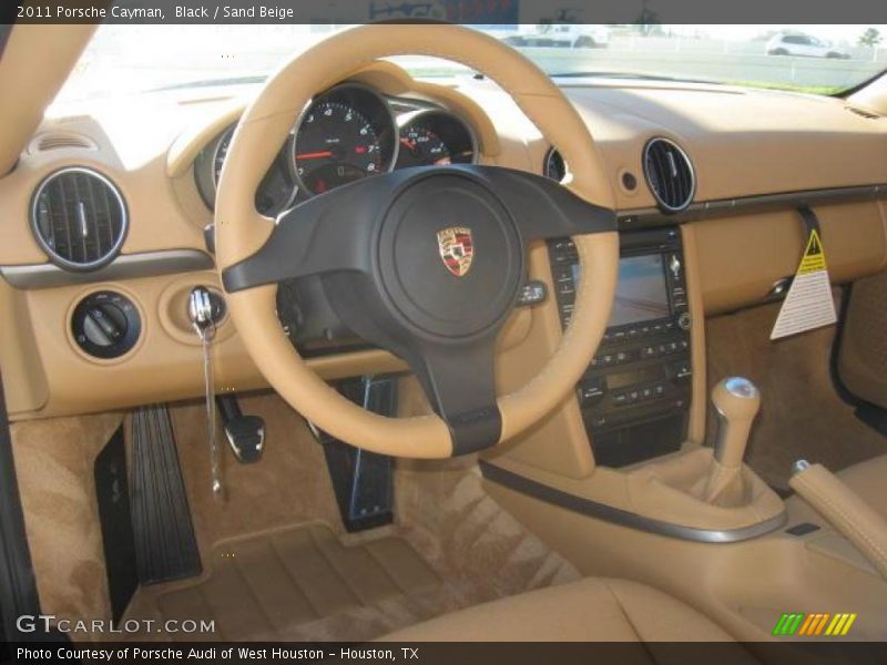  2011 Cayman  Sand Beige Interior