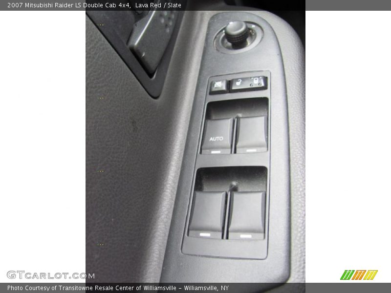 Lava Red / Slate 2007 Mitsubishi Raider LS Double Cab 4x4