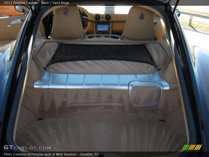  2011 Cayman  Trunk