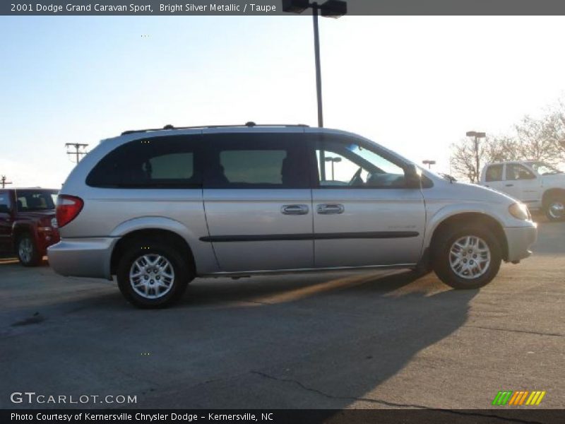 Bright Silver Metallic / Taupe 2001 Dodge Grand Caravan Sport