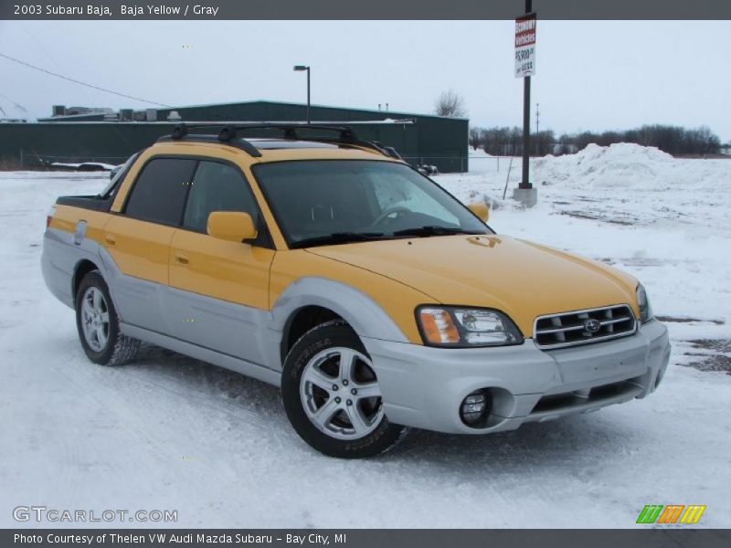 Front 3/4 View of 2003 Baja 