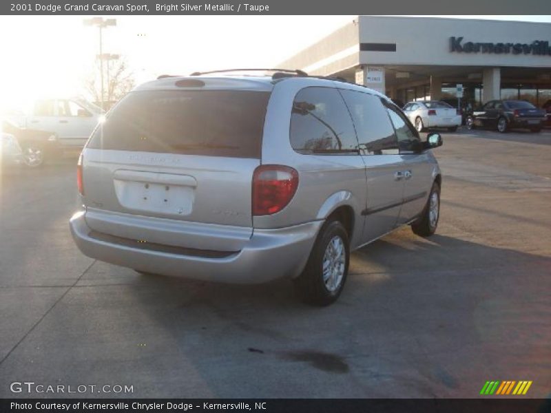Bright Silver Metallic / Taupe 2001 Dodge Grand Caravan Sport