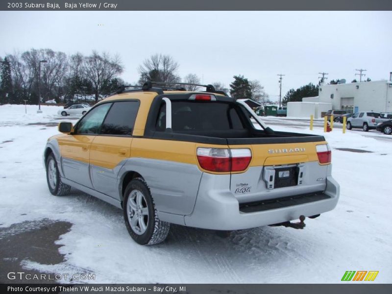  2003 Baja  Baja Yellow