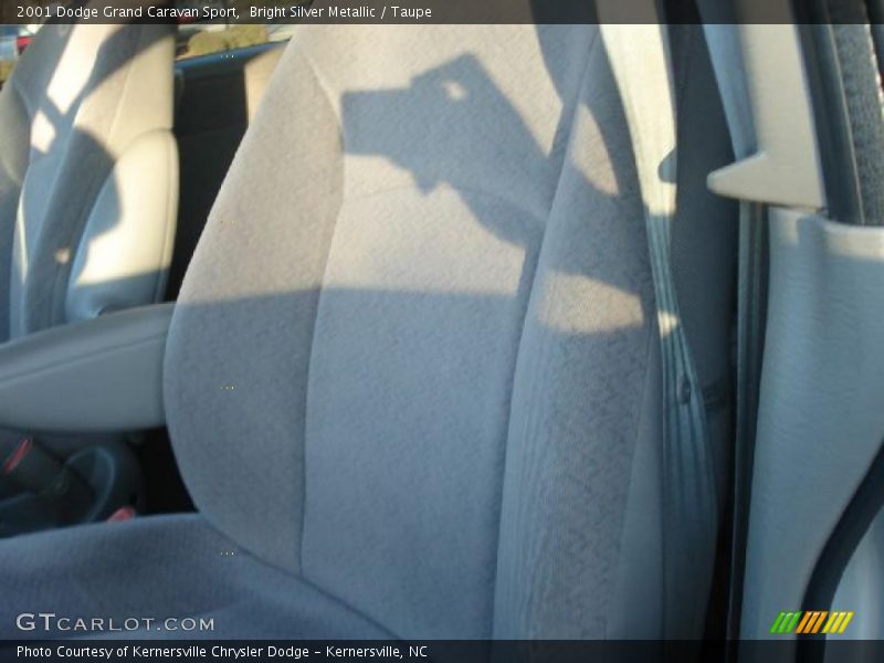 Bright Silver Metallic / Taupe 2001 Dodge Grand Caravan Sport