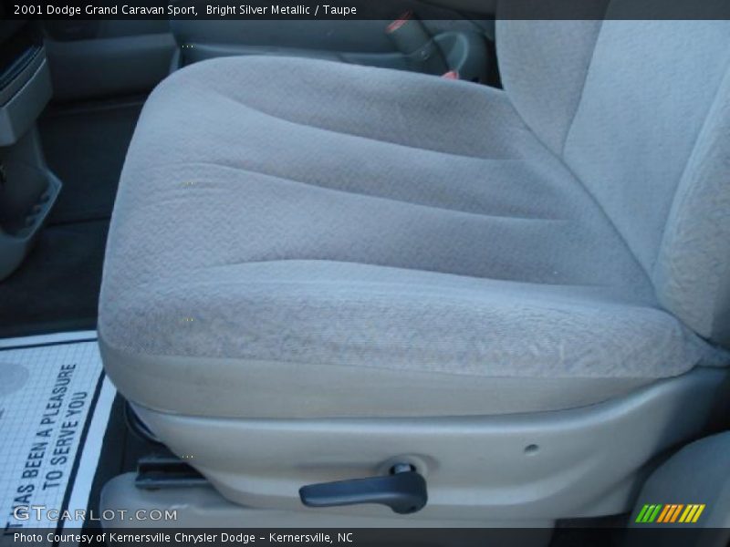 Bright Silver Metallic / Taupe 2001 Dodge Grand Caravan Sport