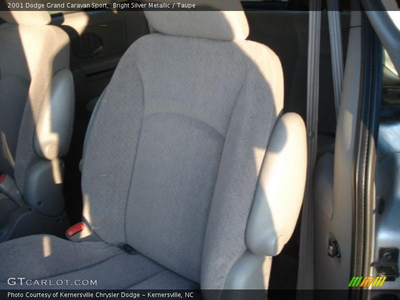 Bright Silver Metallic / Taupe 2001 Dodge Grand Caravan Sport