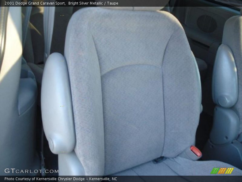 Bright Silver Metallic / Taupe 2001 Dodge Grand Caravan Sport