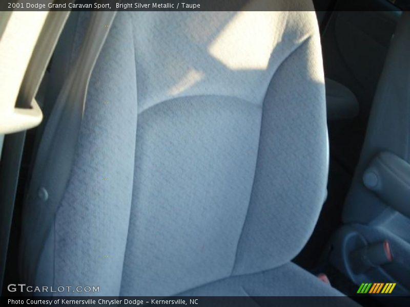 Bright Silver Metallic / Taupe 2001 Dodge Grand Caravan Sport