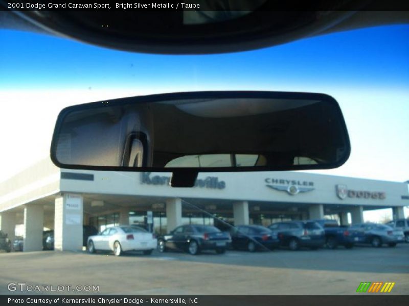 Bright Silver Metallic / Taupe 2001 Dodge Grand Caravan Sport