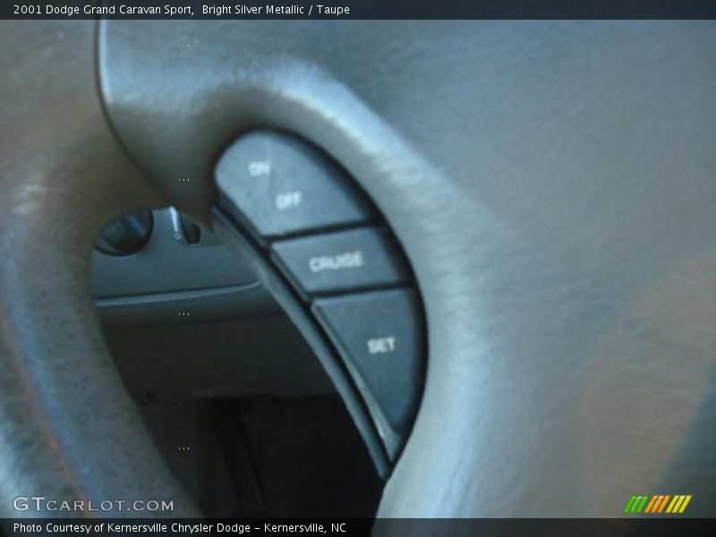 Bright Silver Metallic / Taupe 2001 Dodge Grand Caravan Sport