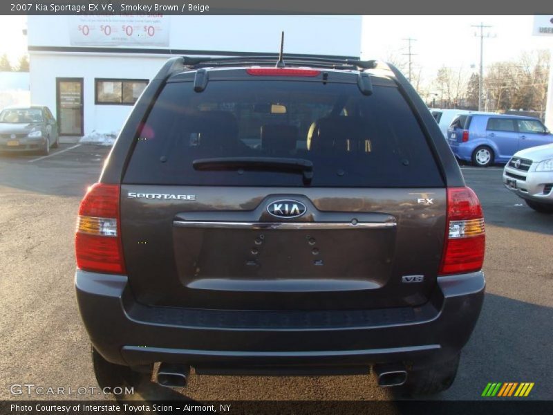 Smokey Brown / Beige 2007 Kia Sportage EX V6