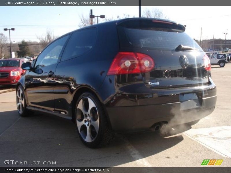 Black Magic / Interlagos Plaid Cloth 2007 Volkswagen GTI 2 Door