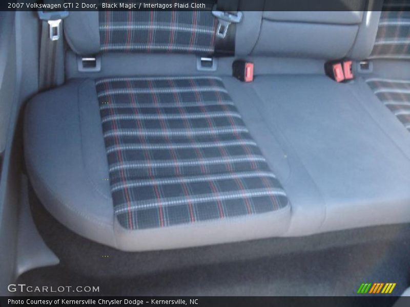 Black Magic / Interlagos Plaid Cloth 2007 Volkswagen GTI 2 Door