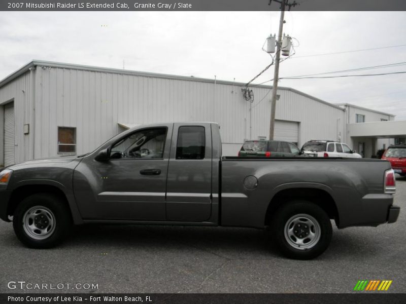 Granite Gray / Slate 2007 Mitsubishi Raider LS Extended Cab