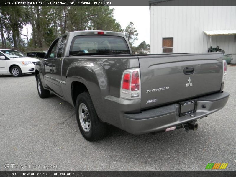 Granite Gray / Slate 2007 Mitsubishi Raider LS Extended Cab