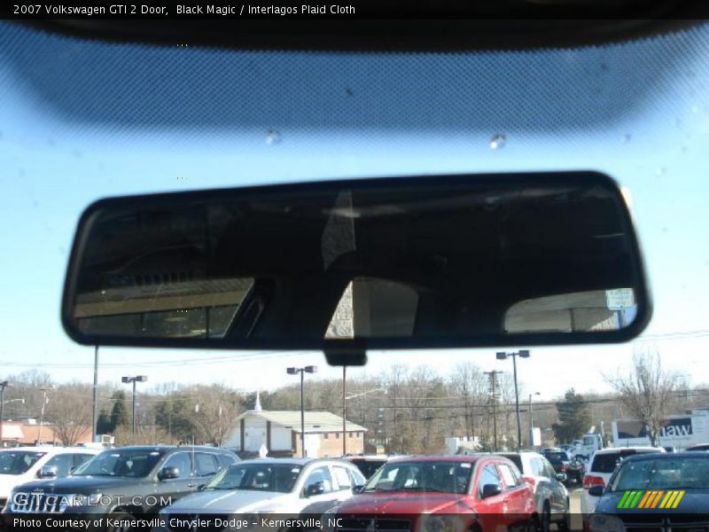 Black Magic / Interlagos Plaid Cloth 2007 Volkswagen GTI 2 Door