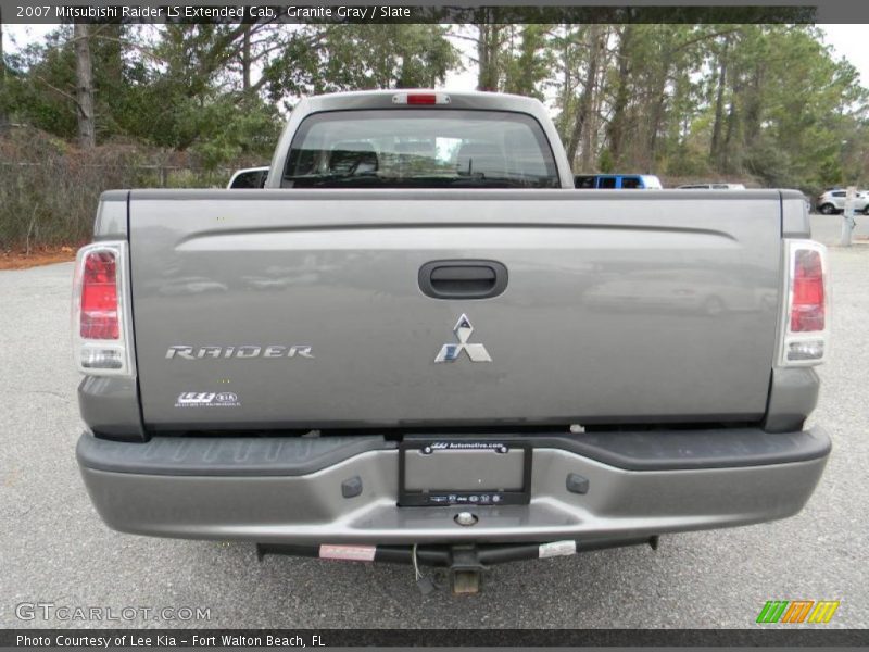 Granite Gray / Slate 2007 Mitsubishi Raider LS Extended Cab