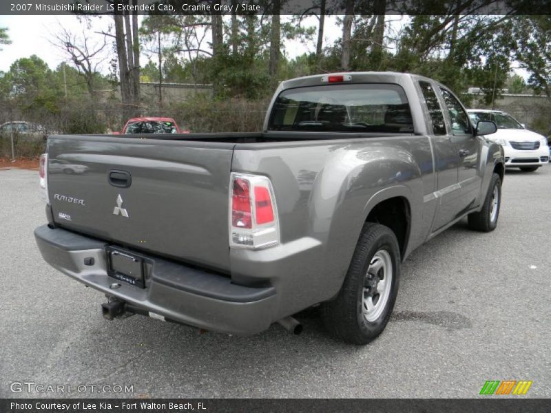 Granite Gray / Slate 2007 Mitsubishi Raider LS Extended Cab