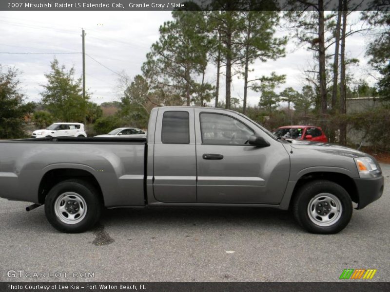 Granite Gray / Slate 2007 Mitsubishi Raider LS Extended Cab