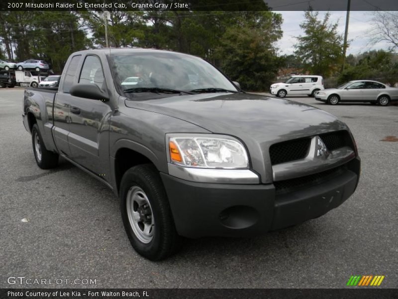 Granite Gray / Slate 2007 Mitsubishi Raider LS Extended Cab